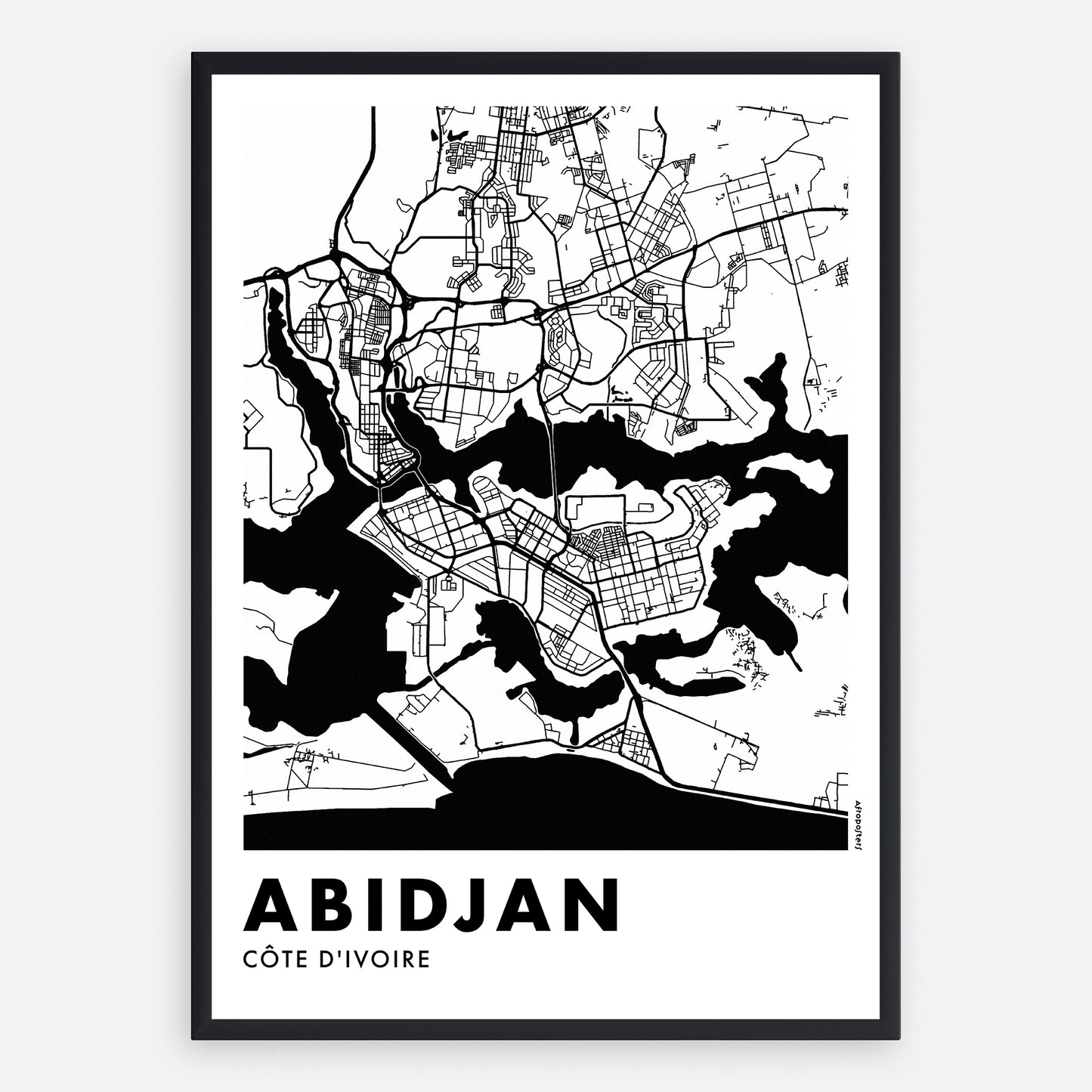 Abidjan Monochrome
