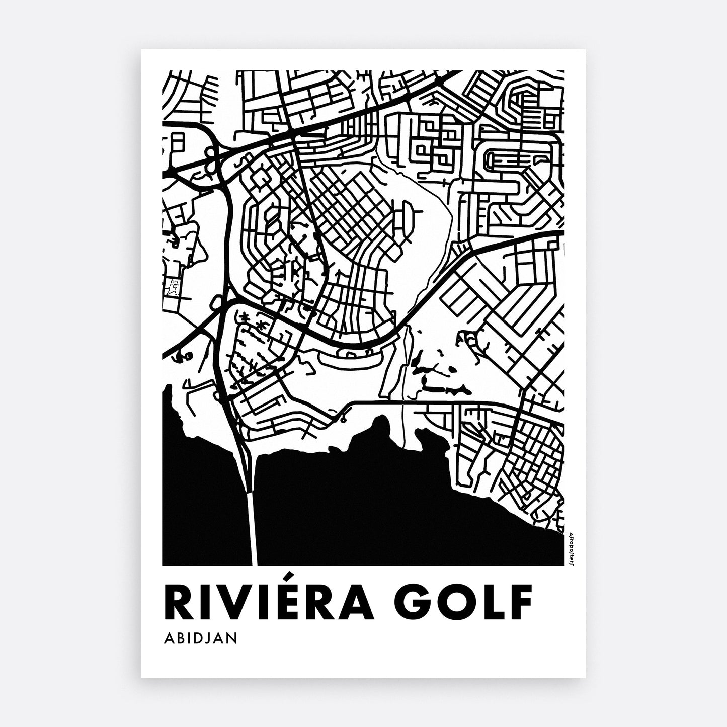 Riviéra Golf I Monochrome