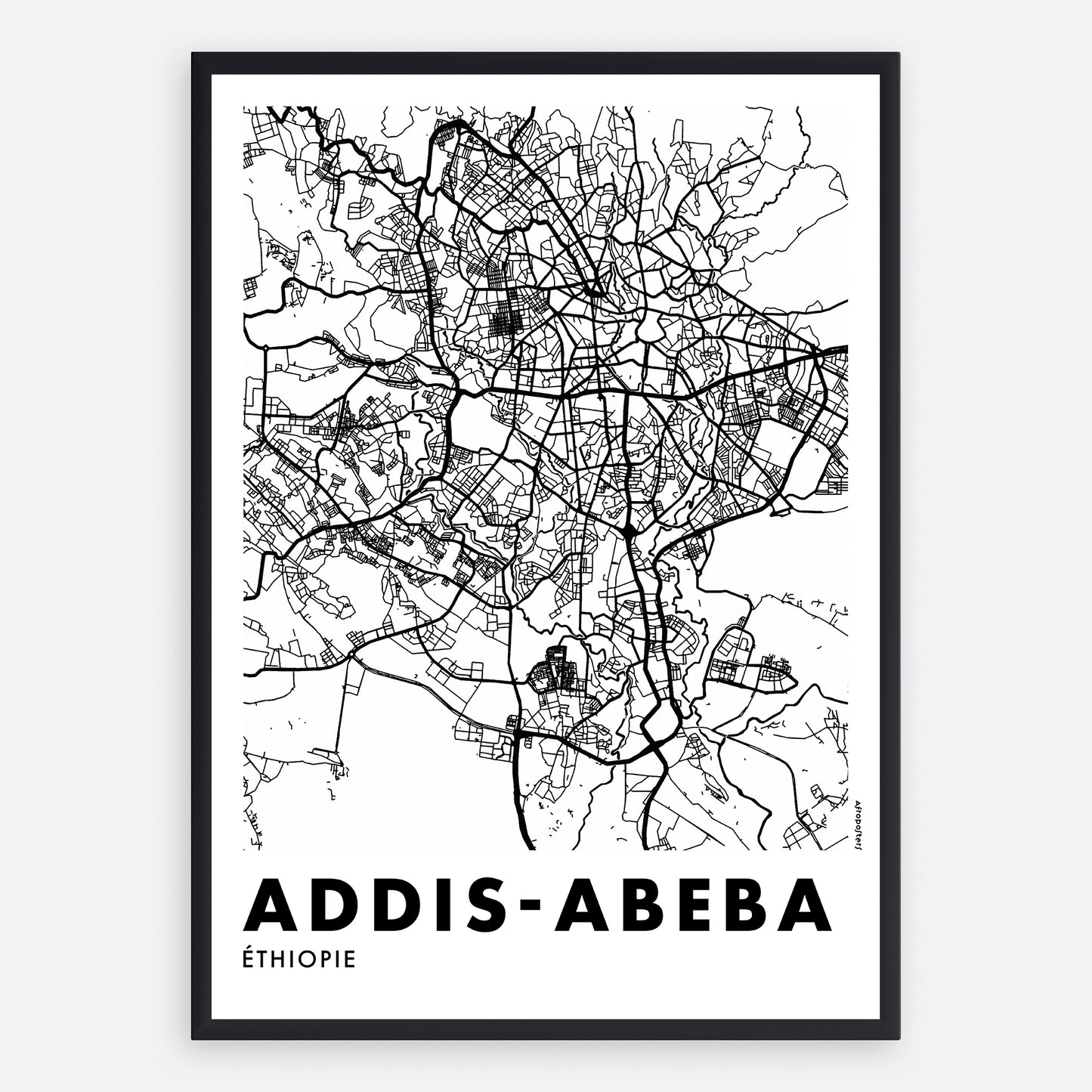 Addis-Abeba Monochrome