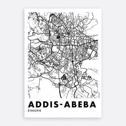 Addis-Abeba Monochrome