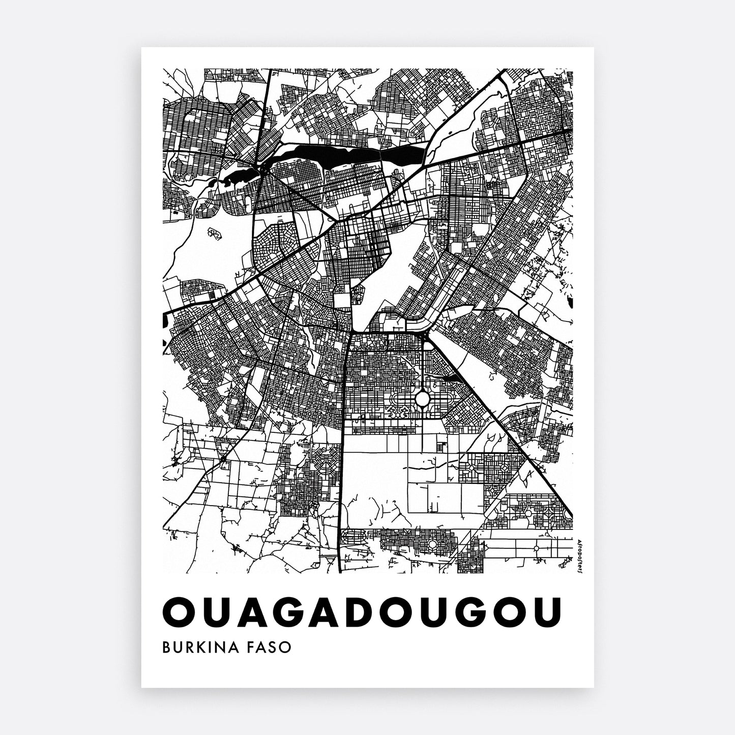 Ouagadougou Monochrome