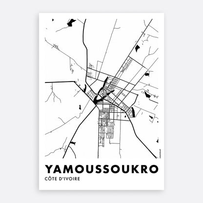 Yamoussoukro Monochrome